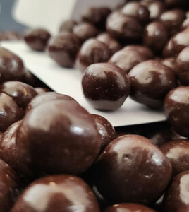 Billes de choc préparation